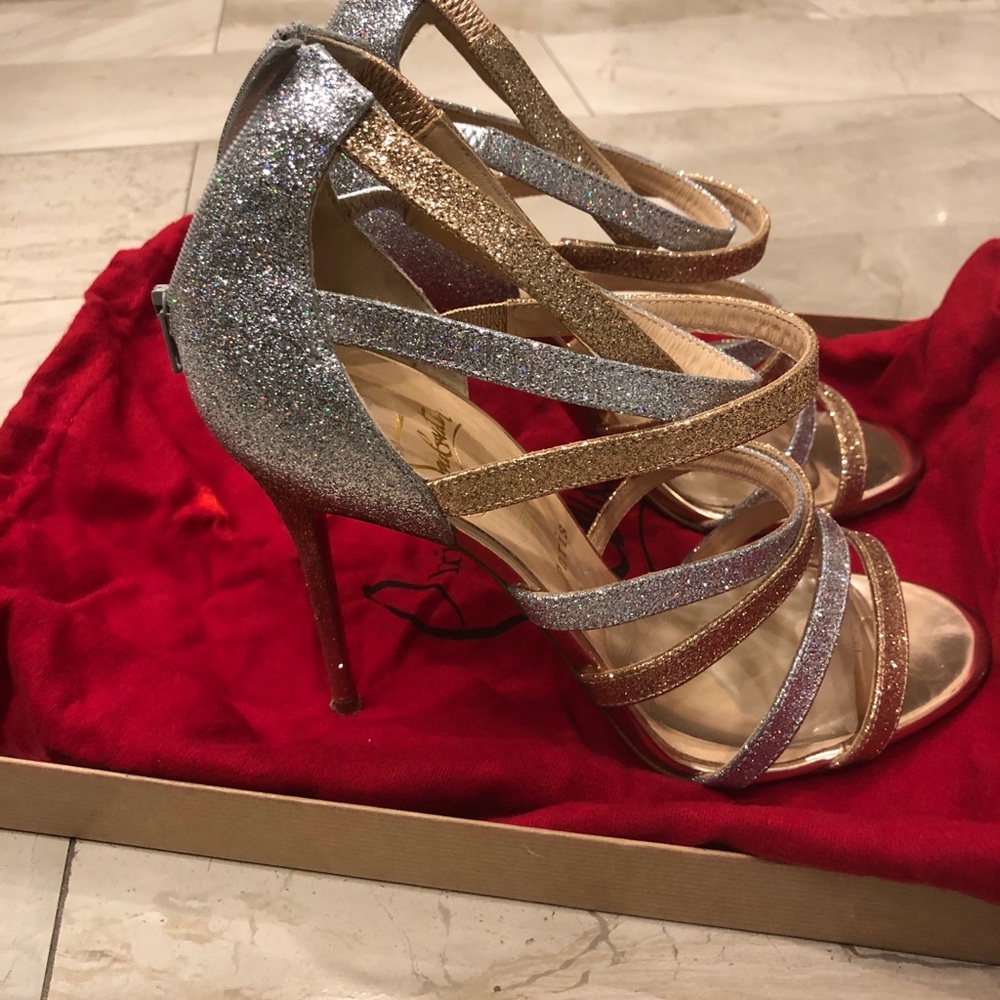 Christian Louboutin Mariniere 100 Glitter Size 39